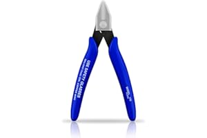 OUYZGIA Diagonal Cutters, 0.8mm Stainless Steel Iron Wire Plier, Wire Cutters, Cable Cutters for Jewelry Making,3D Printer Accessories, Model Making