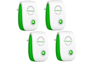 Dhqkqg Dispositivo di Risparmio Energetico, 4 Pezzi Riduttore di Elettricità Domestica, Smart Power Saver, Dispositivi Smart Energy Saver, per Elettrodomestici e Apparecchiature Ad Alta