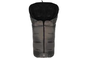 babycab Fußsack Myre big schwarz - für Kinderwagen - Unisex - XGODY