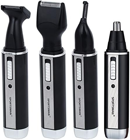 Multi-function razor, [Newest Version] 4 in 1 Rechargeable Nose Trimmer/Nose Ear Trimmer/Facial trimmer/Sideburn Trimmer/Eyebrow Trimmer for man &amp; women