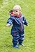 Hippychick Waterproof Fleeced All-in-One Suit - Blue