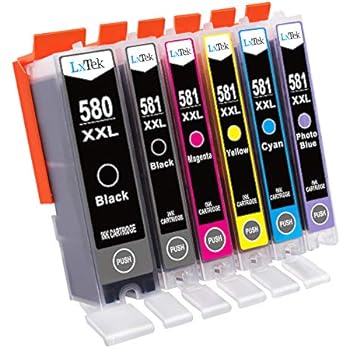 INKPAD 580 581 Cartucce D'inchiostro Compatibili Per Canon 580XXL 581XXL, PGI-580XXL CLI-581XXL