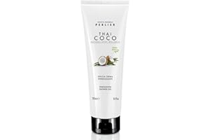 Perlier, Doccia Crema Energizzante Thai Coco, Tonificante con Olio Vergine di Cocco, Idrata e Nutre la Pelle, Ideale Per il Benessere Quotidiano, 250 ml