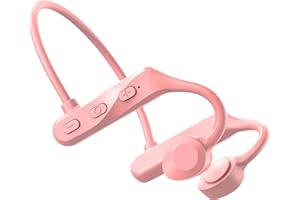 HUGWAIT Knochenschall Bluetooth 5.2, Kopfhörer Schwimmen IPX5, Open Ear Kopfhörer Kabelloses, Bone Conduction Headphones für Jogging, Outdoor Sport, Radfahren, Wandern, Fitness