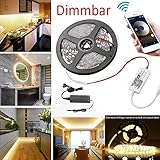 Länge: 5m, LED Typ: 2835, LED Anzahl: 60 LEDs/M,Adoptiert neue 2835 SMD als herkommliche 3528 SMD, garantiert höhre Helligkeit, schöneres Licht, bessere Wärmeableitung.