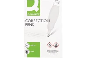Q-Connect Correction Pen 8ml (10 Pack)