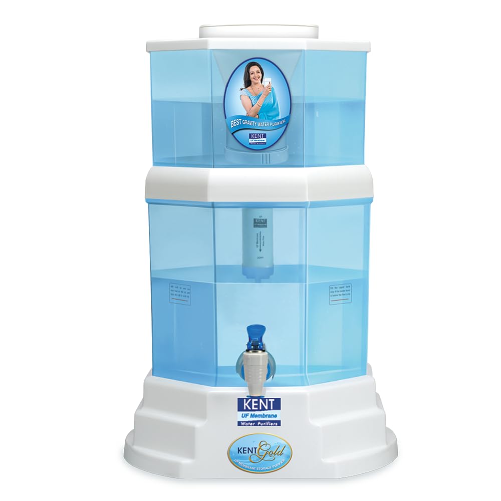 KENT Gold Gravity Water Purifier (11014) Review: Non-Electric, Chemical-Free & Efficient