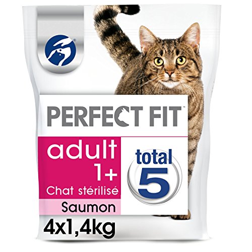 PERFECT FIT Adulte Sterilise - Croquetas de salmón para Gatos