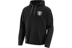 Fanatics Las Vegas Raiders NFL Interlock - Sudadera con capucha - Impresión vertical