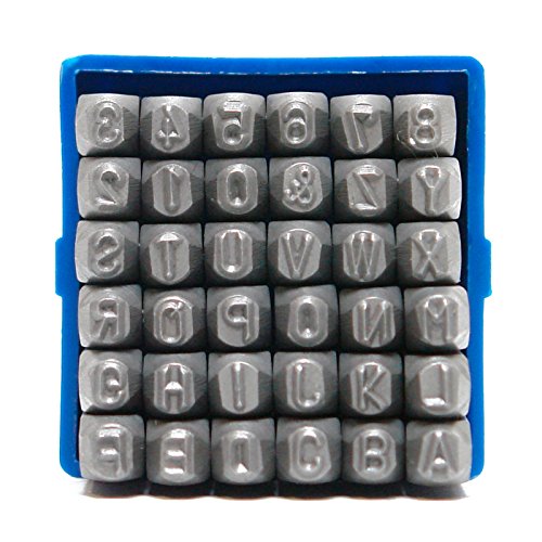 Schlagzahlen – Set 4mm 36tlg - 2