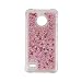 Produktbild Mokyo Moto E4 Glitzer Hülle,Luxus Glanz Flüssige Fließend Wasser Glitzer Dünne Weiche TPU Silikon Transparent Bumper mit [Frei Stylus Stift] Stoßdämpfend Kratzfeste Rutschfest Leicht Schutz Schlank Gel Gummi Durchsichtig Haut Tasche Passt perfekt für Moto E4 - Roségold