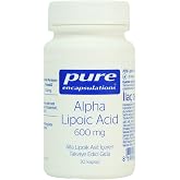 Pure Encapsulations Alpha Lipoic Acid 600mg Antioksidan Takviye Edici 30 Kaps&uuml;l