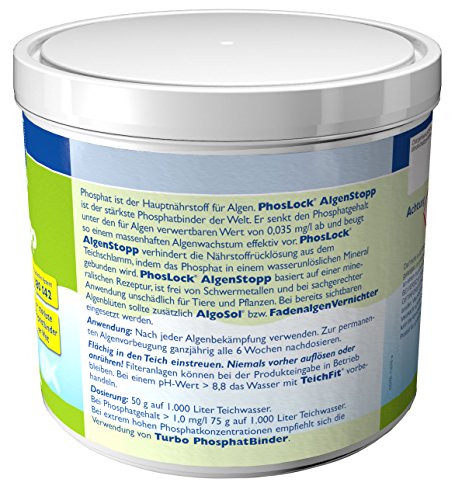 Söll 11003 PhosLock AlgenStopp – Der stärkste Phosphatbinder der Welt – 500 g - 3