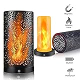 lichterkette flammen außen 10 lampen feuereffekt wie kerze ✔ 【EINZIGARTIGE GRAVITY SENSING FLAME】 Ein eingebauter Schwerkraftsensor hält das flackernde Feuer immer nach oben, auch wenn Sie das brennende Flammenlicht umgekehrt stellen, würden die Lichter immer von unten nach oben gehen.