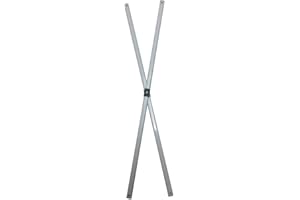 unbeatableoffers Double Replacement X Cross Bar 78.5cm Spare Part Pop Up Gazebo Frame 1 x Bar
