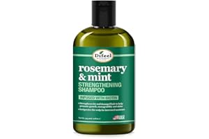 Difeel Rosemary & Mint Shampoo, Biotin Enriched, Strengthening for Dry and Damaged Hair, 355 ml