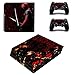 Produktbild Playstation 4 Pro + 2 Controller Aufkleber Schutzfolien Set - Deadpool /PS4 P