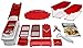 Produktbild Genius Nicer Dicer Plus, 13 teilig - ROT + 4er Set Auffangbehälter