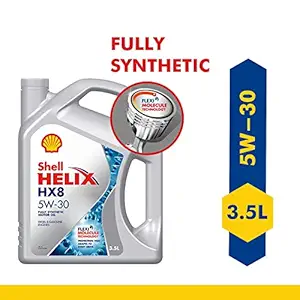 Shell Helix HX8 5W-30 API SN Plus Fully Synthetic Engine Oil for Petrol, Diesel & CNG