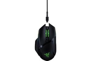 Razer Basilisk Ultimate - Wireless Gaming Mouse with 11 Programmable Buttons (Optical 20k Focus+ Sensor, Optical Mouse Switch, RGB Chroma, Customisable Scroll Wheel) Black