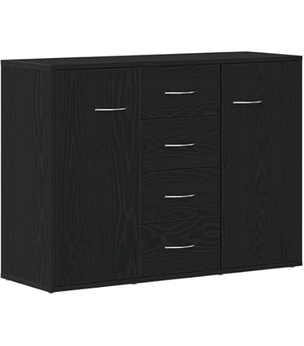 vidaXL Dressoir 50x42,5x93 cm bewerkt hout sonoma eikenkleurig, kast, opbergkast, bijzetkast, wandkast, houten kast, opslagkast, kasten, wandkasten