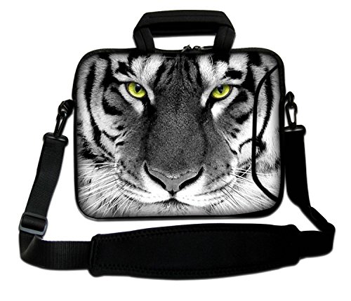 Luxburg Schultertasche Notebooktasche Laptoptasche Tasche mit Tragegurt aus Neopren Plus Free Mouspad! Für Apple, Acer, Asus, Chromebook, Dell, HP, Lenovo, Samsung, Sony etc Laptop 12,1 Zoll