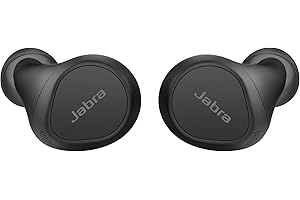 Jabra Elite 7 Pro Bluetooth In-Ear, Auriculares inalámbricos True Wireless con cancelación Activa del Ruido Ajustable, Diseño Compacto, Color Negro, 3 Tamaños de geles para los oídos