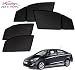 Auto Pearl - Premium Quality Day and Night Magnetic Sun Shades Car Curtain For - Hyundai Verna Fluidic - Set of 4 Pcs RS.1099.00