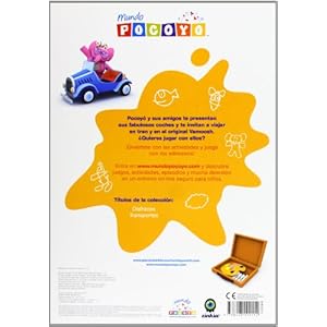 Colorea y juega con Pocoyó. Transportes: Libro de actividades con adhesivos (Cuentos y actividades)