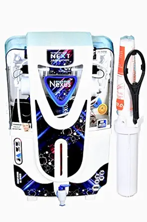 NEXUS SERIES NEXUS PURE JAZZ 1 WHITE ALKALINE 10 L RO + UV + UF + TDS Water Purifier