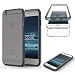 Produktbild Urcover® Touch Case 2.0 kompatibel mit Apple iPhone 6 Plus / 6s Plus [Upgrade] 360 Grad Rundum-Schutz Full Cover [Unbreakable Case bekannt aus Galileo] Crystal Clear Full Body Case Grau Transparent
