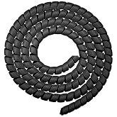 M365 M365 Pro Elektrikli Scooter İ&ccedil;in 100 cm Kablo Koruyucu Spiral Siyah
