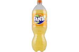 ITALIAN GOURMET E.R. Fanta Lot de 12 bouteilles de limonade orange 1,5 l PET 100 % orange italienne