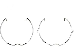 BlueXP 20 Pezzi MR11 Anello di Tenuta con Molla di Sicurezza Clip da 35mm Diametro LED Alogeno Portalampada