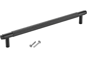 SOTECH möbelhandtag BLACKLINE VIII BA 224 mm mattsvart (längd 256 mm, diameter 14 mm, höjd 35 mm) handtag av aluminium