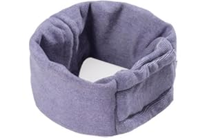 BWOOOWE Paraorecchie Cocker Scaldacollo e Orecchie per Cani Protezione le Orecchie del Cane Alleviare l'ansia e Calmante Felpa con Cappuccio Cani(Viola,S)