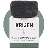 Aktif Karbon &amp; &Ccedil;ay Ağacı Katı Şampuan 100 Gr