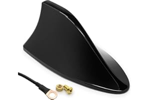 ADAPTER UNIVERSE Adapter-Universe® 1245 Shark Auto Hai tige de toit pied d'antenne piédestal Universal Radio FM AM noir Set