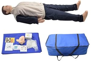 Generic Training Doll - Professional CPR for Adults - Resanimation Dolls - Full Body CPR Doll Kit for Medical Teaching Supplies
