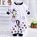 Koly Baby Kids Boy Girl Infant Romper Jumpsuit Bodysuit Cotton Clothes (3-5M, Dark Blue)