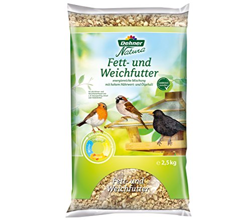 Dehner Natura Wildvogelfutter, Fett- und Weichfutter, 4 x 2.5 kg (10 kg) - 2