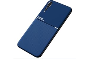 Kepuch Mowen Funda Case Carcasa Placa de Metal Incorporada para Huawei P20 Pro - Azul