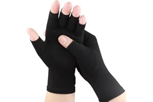 Hotcakes Compression Gloves for Arthritis Pain Relief-Snug Elastic Arthritis Gloves for Women and Men Offers Hand Support for Carpal Tunnel, Raynauds and Provide Arthritis Relief for Hands
