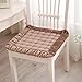 Produktbild OJFINDX Indoor Freier Baumwoll-plüsch-mietwagen Stuhlkissen -q 40x40cm(16x16inch)
