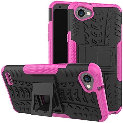 TIODIO® LG Q6 LG G6 mini Case Detachable 2 in 1 Hybrid Armor Design Shockproof Tough Rugged Dual-Layer Case Cover with Built-in Kickstand for LG Q6 LG G6 mini