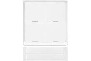 ANCLLO Zigbee Smart Scene Switch 12 Scener, Trådlös Väggströmbrytare Kompatibel med Tuya/Smart Life App (Kräver Zigbee Hub In