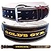 Price comparison product image Gold's Gym 4" Leather Weight Lifting Belt, Black, Medium