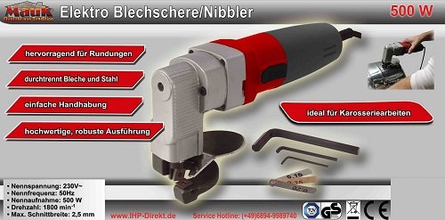 Mauk 1576 Elektro Blechschere 500 W - 2
