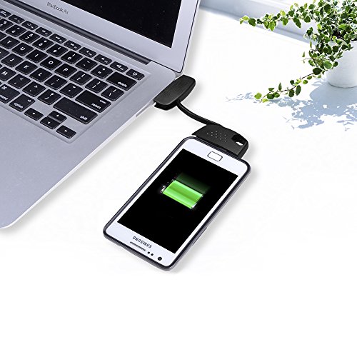 Avantree 4er Packung Micro USB Kabel (ein Schlüsselanhänger, 6.6ft, 3.3ft, 1ft) Kurz, Lang, Sync-und Ladekabel für Android, Samsung, HTC, Sony Handys. - 2