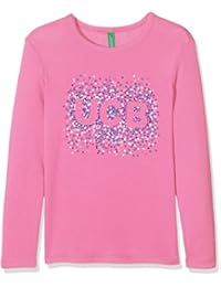 United Colors of Benetton T-Shirt Longsleeve, Camiseta para Niñas